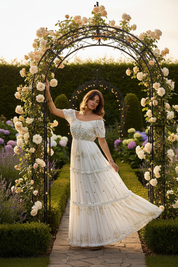 Bohemian Muse Off-Shoulder Dress