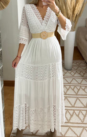 Boho Maxi Lace Dress