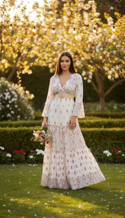 Robe bohème Floral Haven