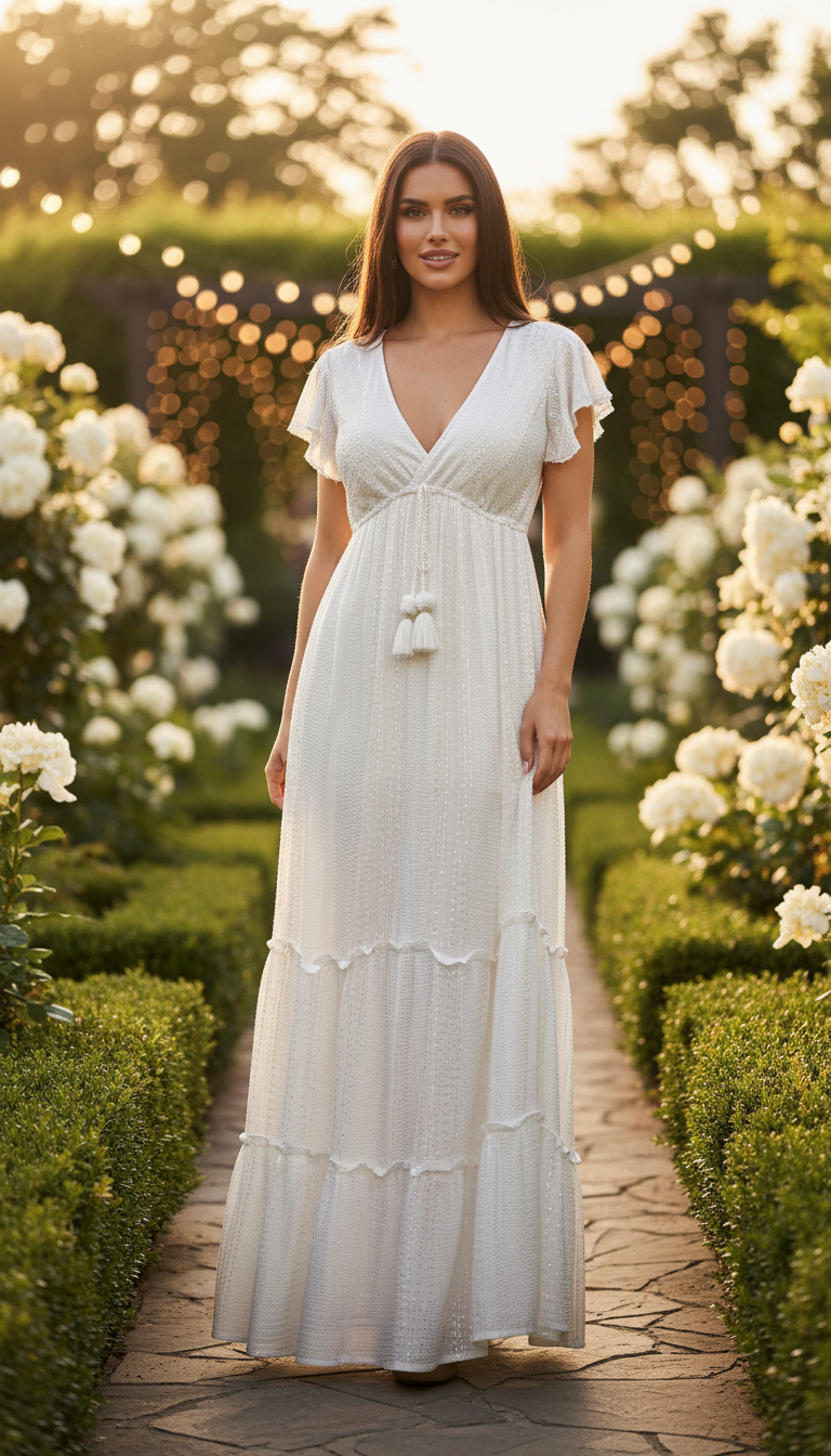 Robe longue Lumière