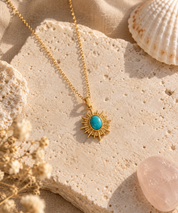 Solara Turquoise Talisman Necklace