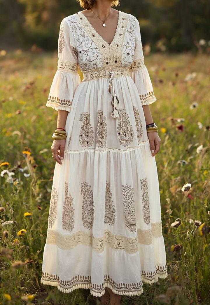 Boho Bloom Maxi Dress
