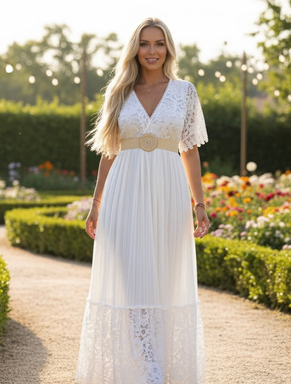 Lace Meadow Maxi Dress