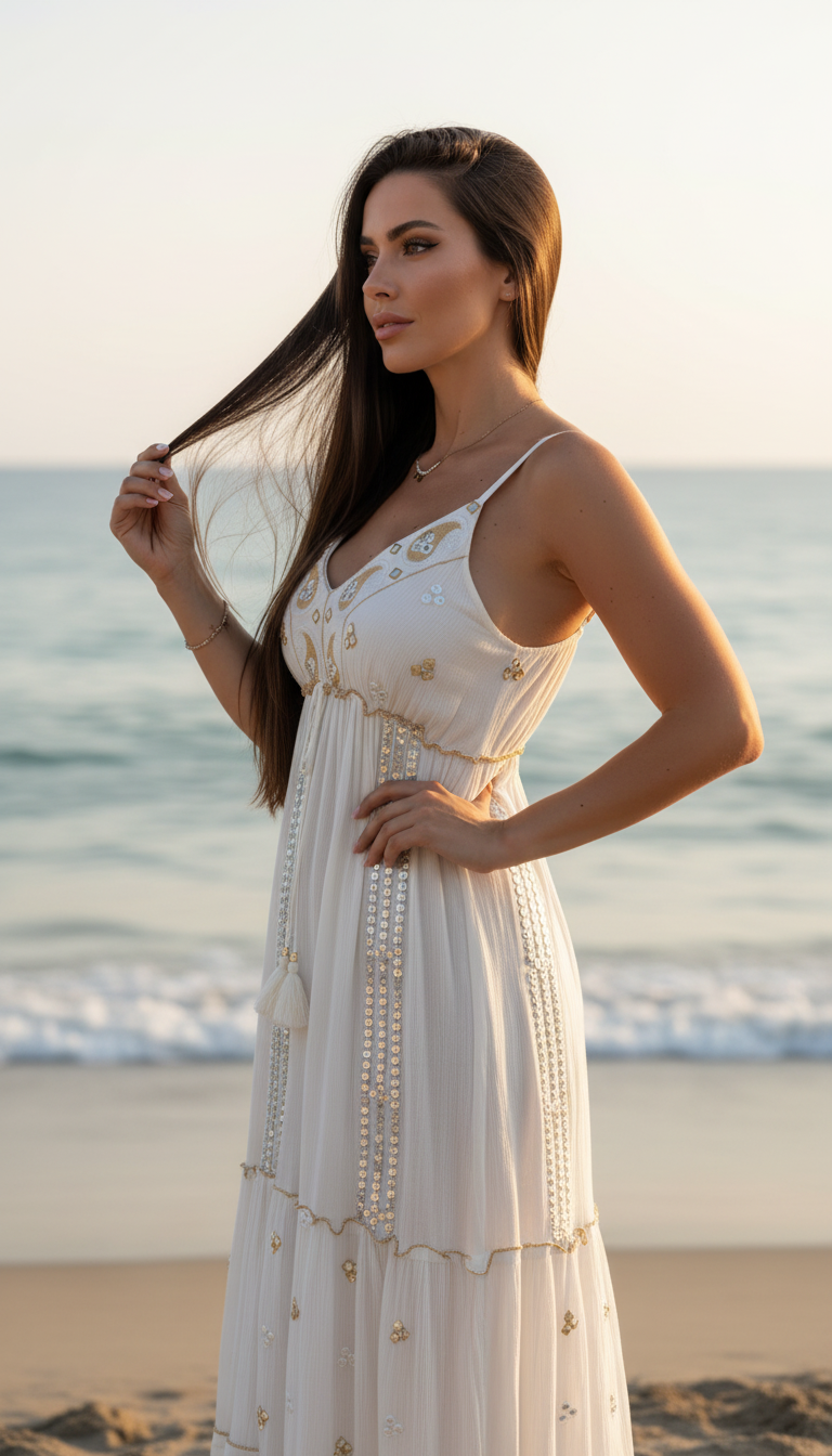 Bohemian Grace Maxi Dress
