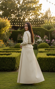 Organic Beige Pastel Dress