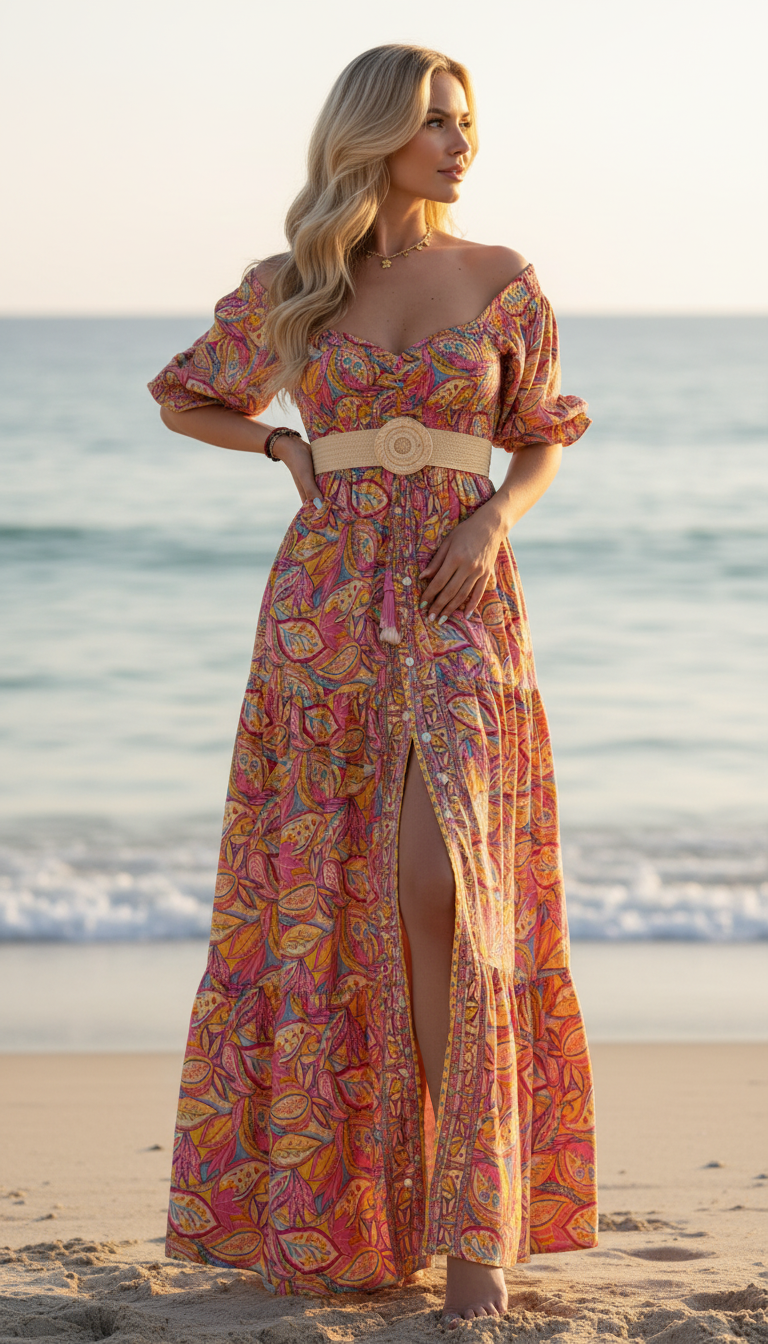 The Smocked Silk Dress