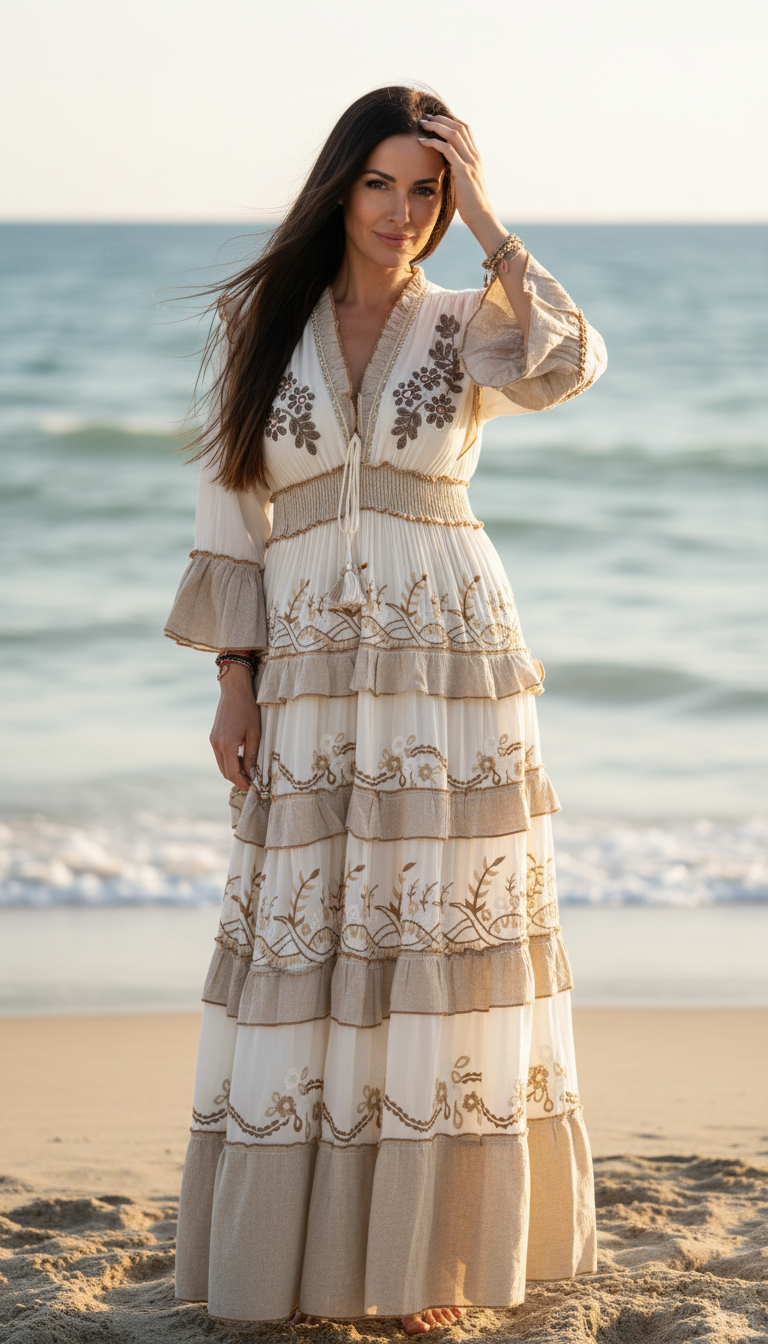Amara Boho Maxi Dress