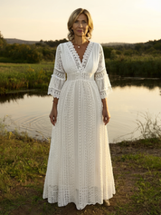 Sage Lace Dress