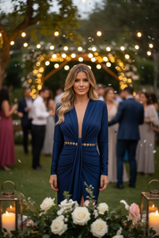 Blue Allure Evening Dress