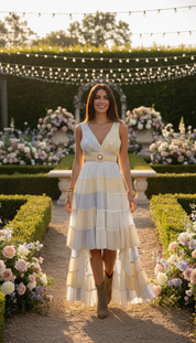 Pastel Dream Maxi Dress