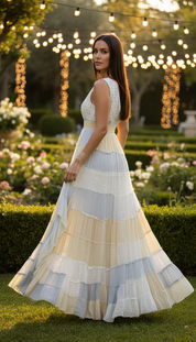 Pastel Dream Maxi Dress