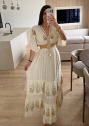 Embroidered Soul Maxi Dress