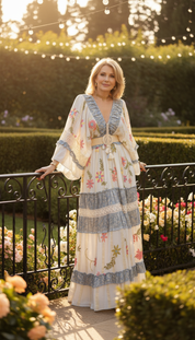 Boho Chic Maxi Dress – Romantic & Elegant