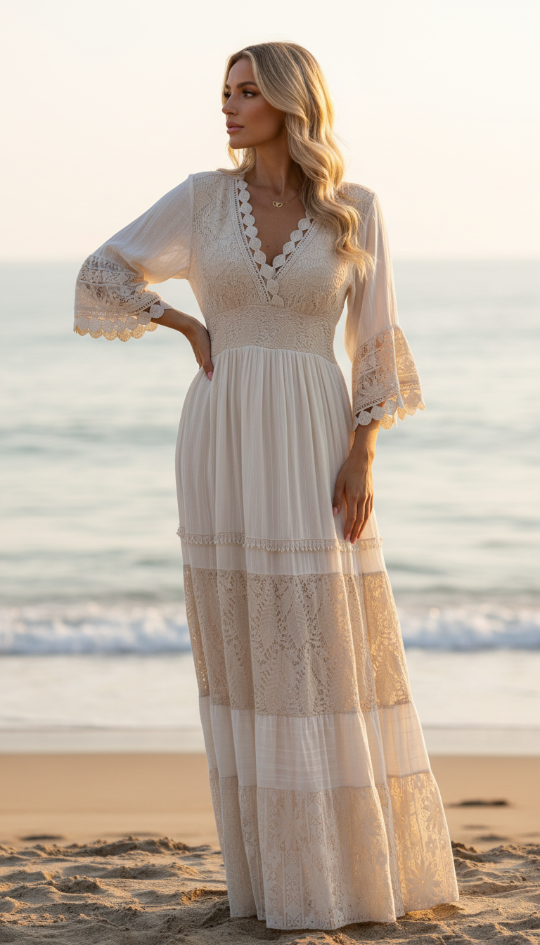 Pure Maxi Boho Dress