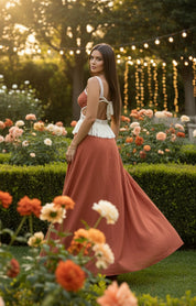 Robe en terre cuite biologique