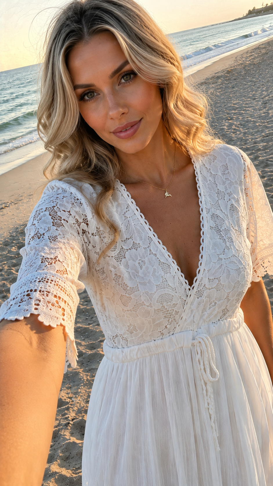Lace Meadow Maxi Dress