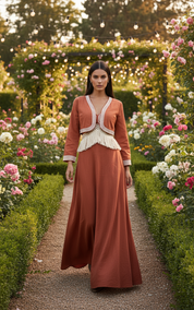 Organic Terracotta Dress