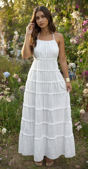Daisy White Dress