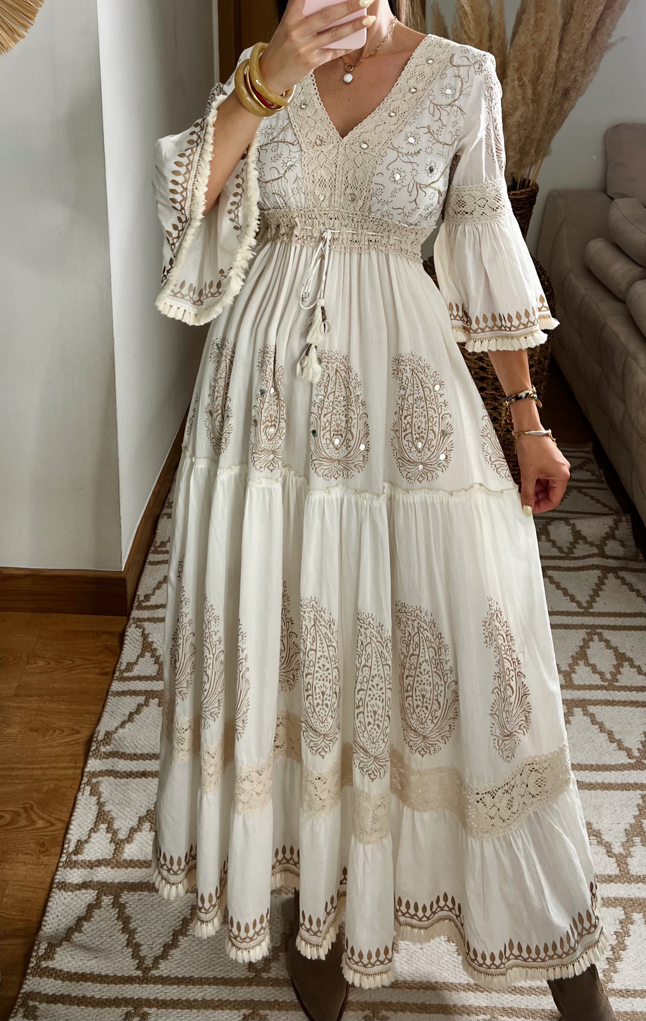 Boho Bloom Maxi Dress