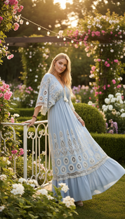 Blossom Soul Pink Long Dress