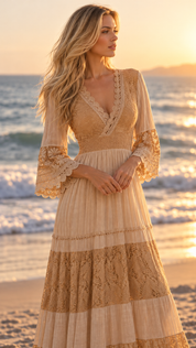 Pure Boho Lace Dress