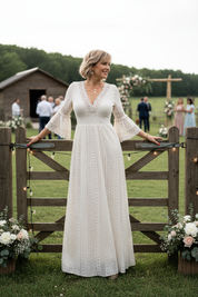 Sage Lace Dress