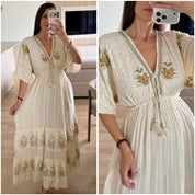 Embroidered Soul Maxi Dress