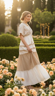 Ivory Soul Maxikleid