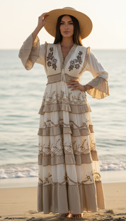 Amara Boho Maxi Dress