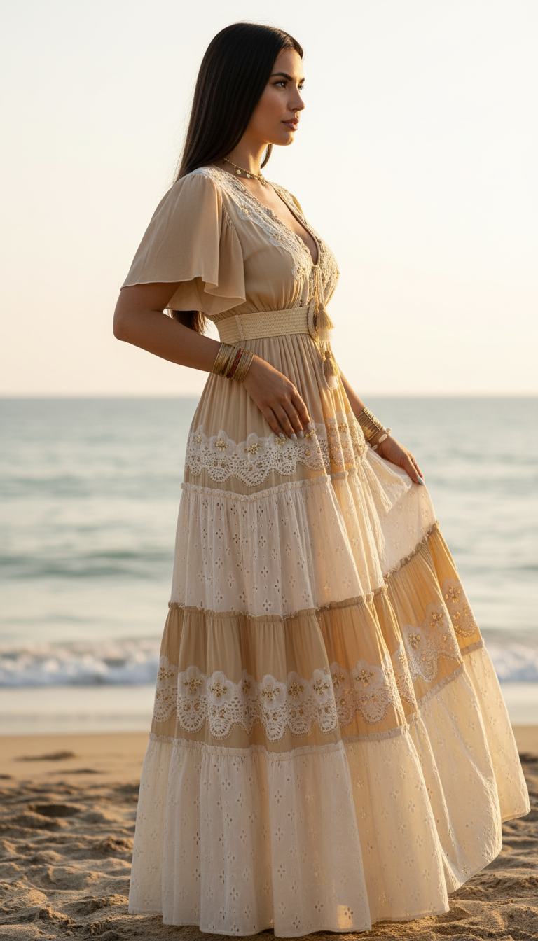 Robe de rêve du désert