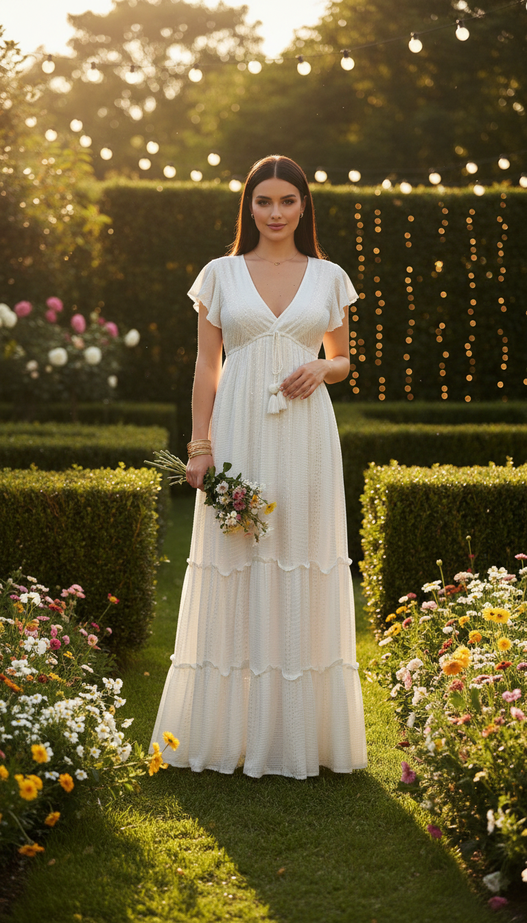 Robe longue Lumière