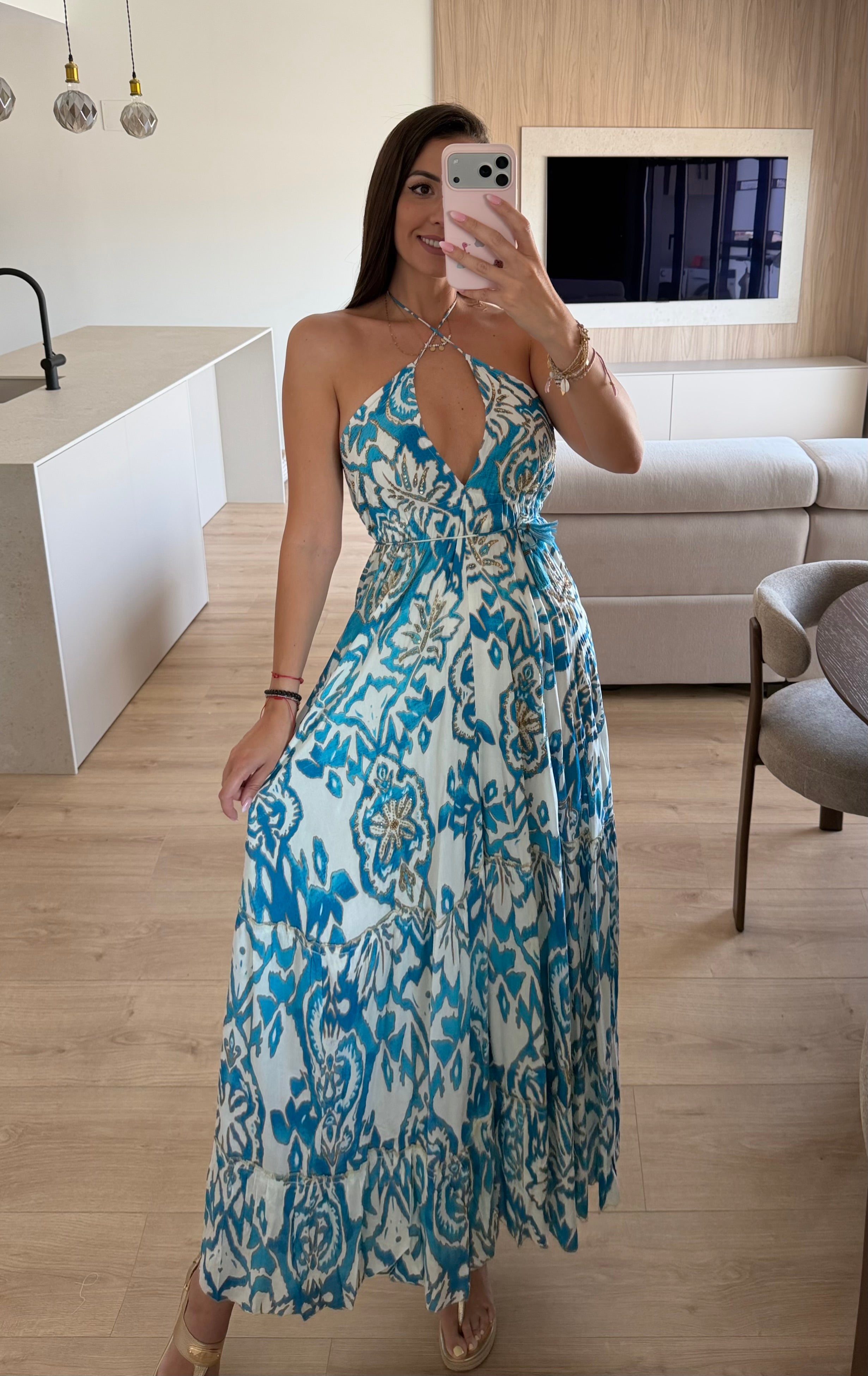 Azurea Maxi Dress