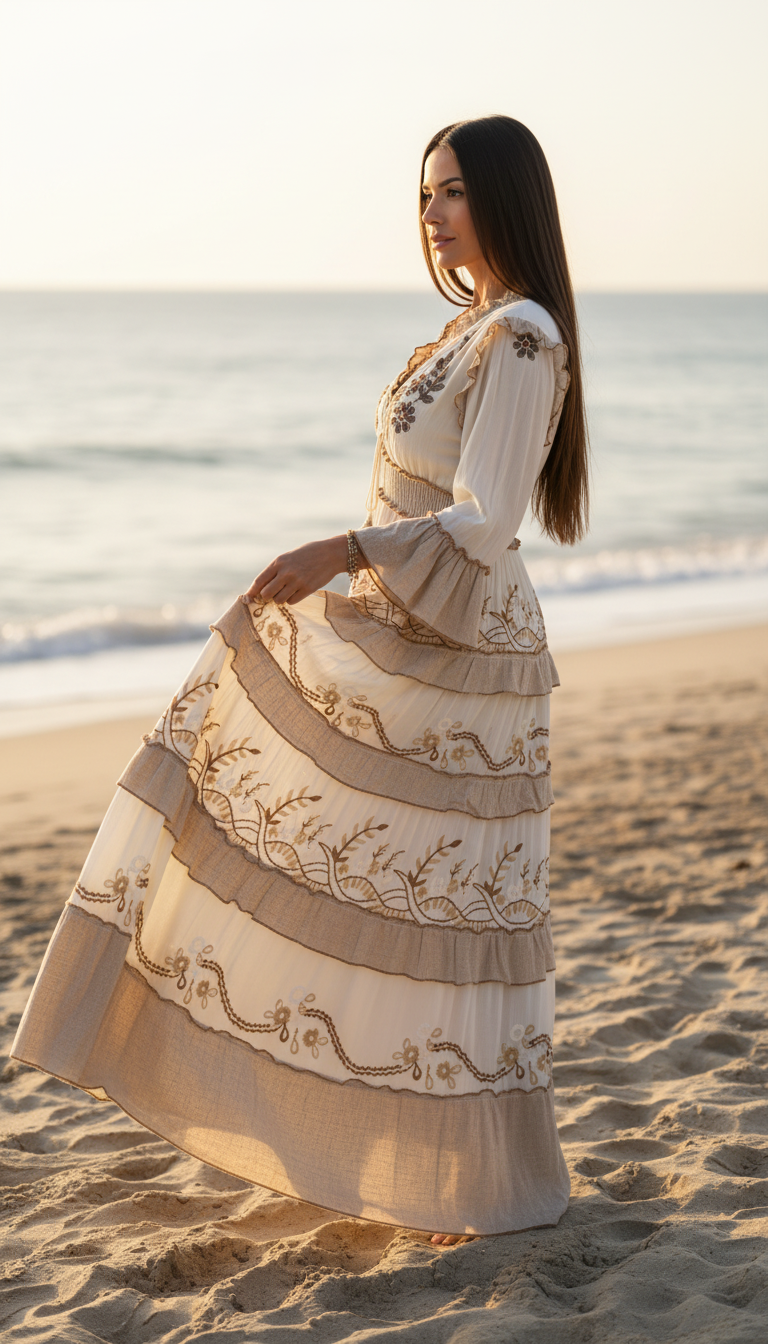 Amara Boho Maxi Dress