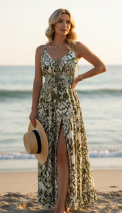 Olive Maxi Dress