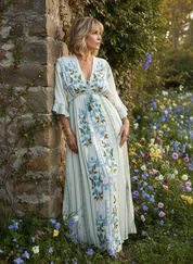 Boho Ethnic Maxi Dress