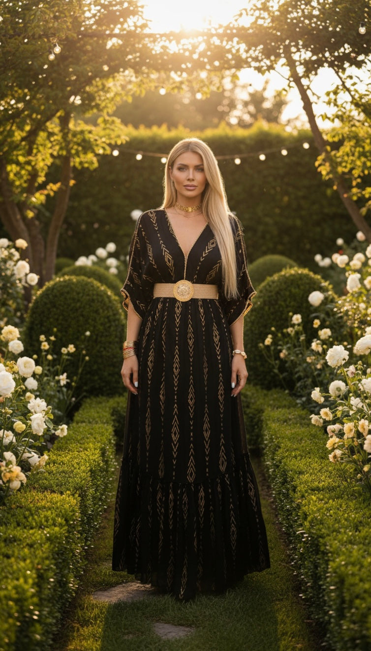 Robe bohème Midnight Muse