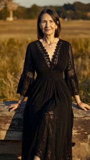 Sage Lace Dress