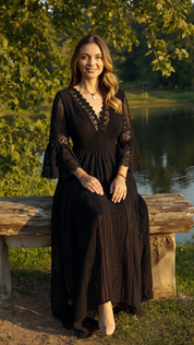 Sage Lace Dress