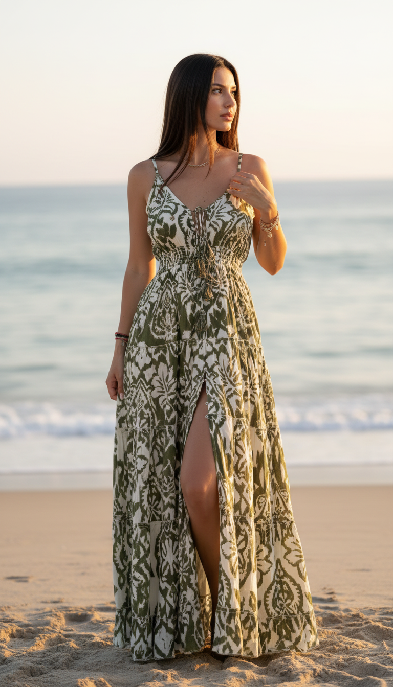 Olive Maxi Dress
