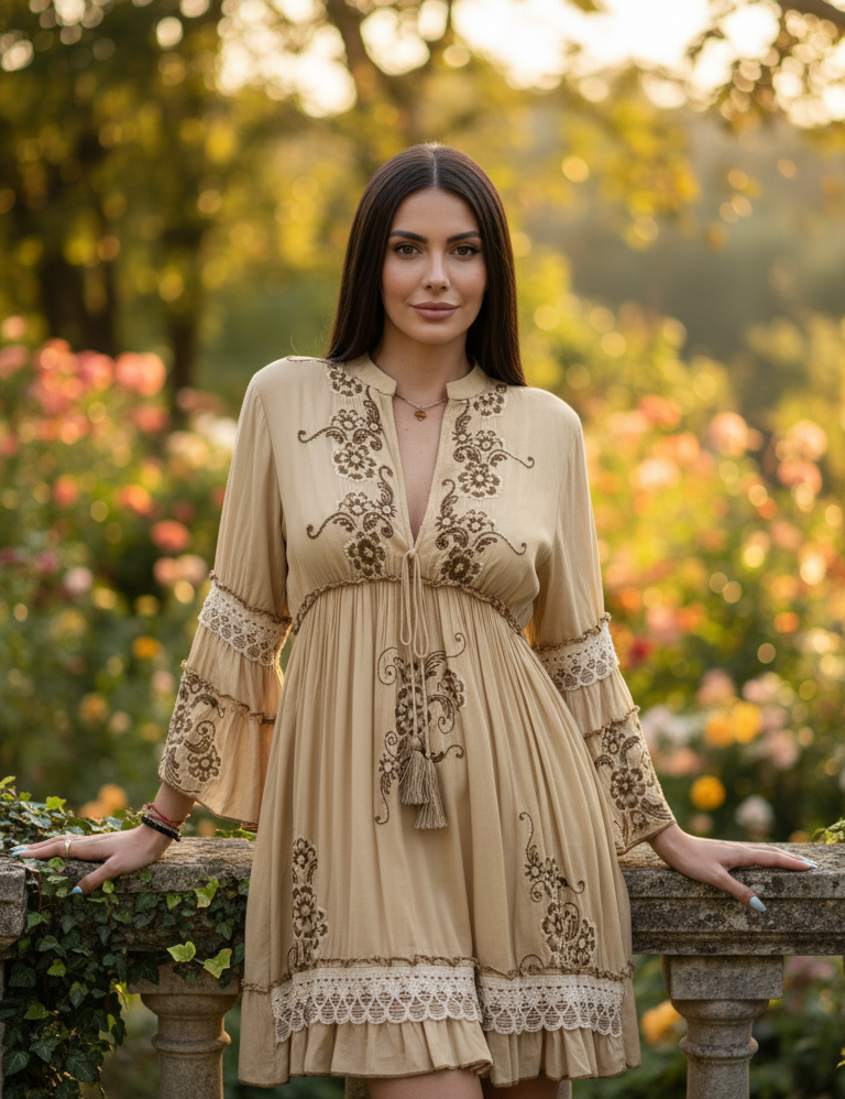 Eira Black Mini Dress