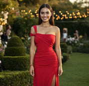 Red Elegant Party Dress