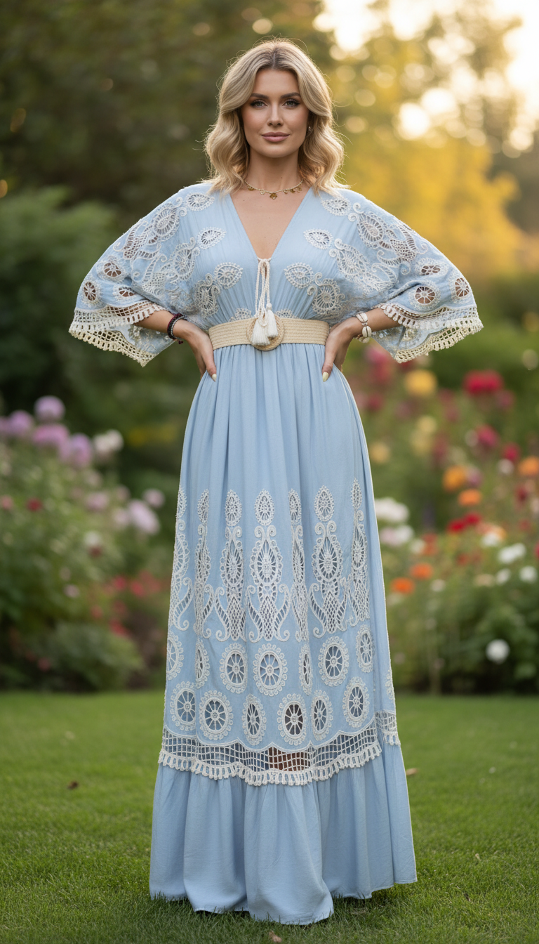 Blossom Soul Long Dress