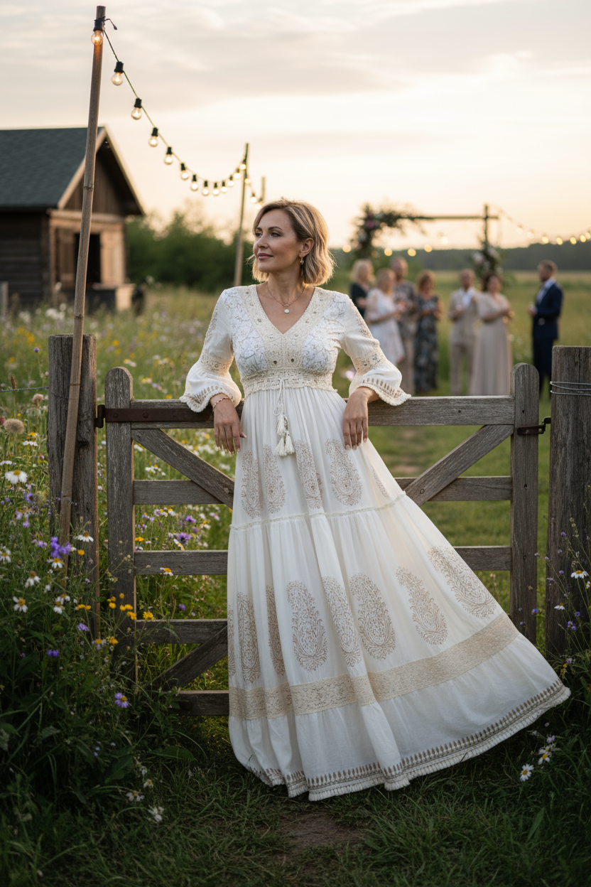 Boho Bloom Maxi Dress