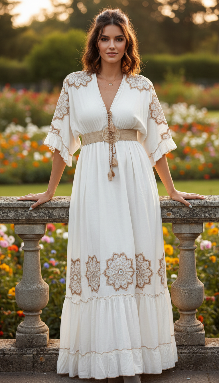 Robe longue Mandala