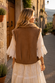Sienna Faux Fur Boho Vest