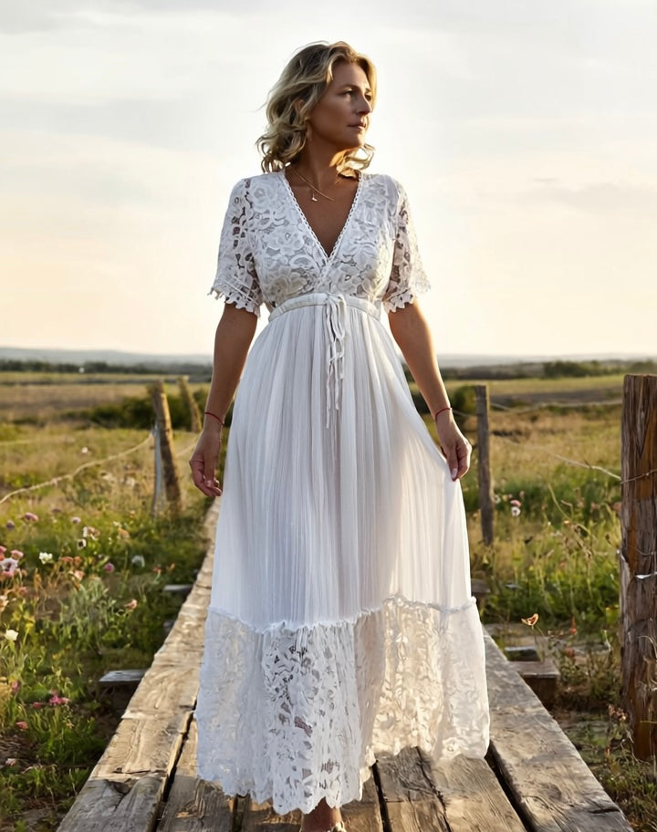 Lace Meadow Maxi Dress