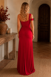 Red Elegant Party Dress