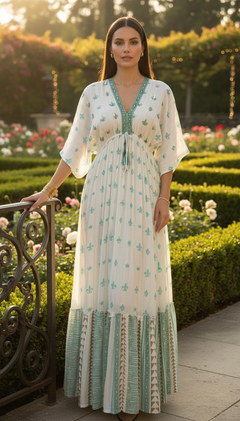 Robe bohème Floral Haven II