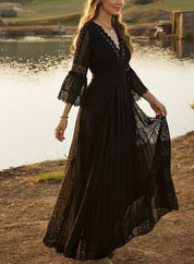 Sage Lace Dress