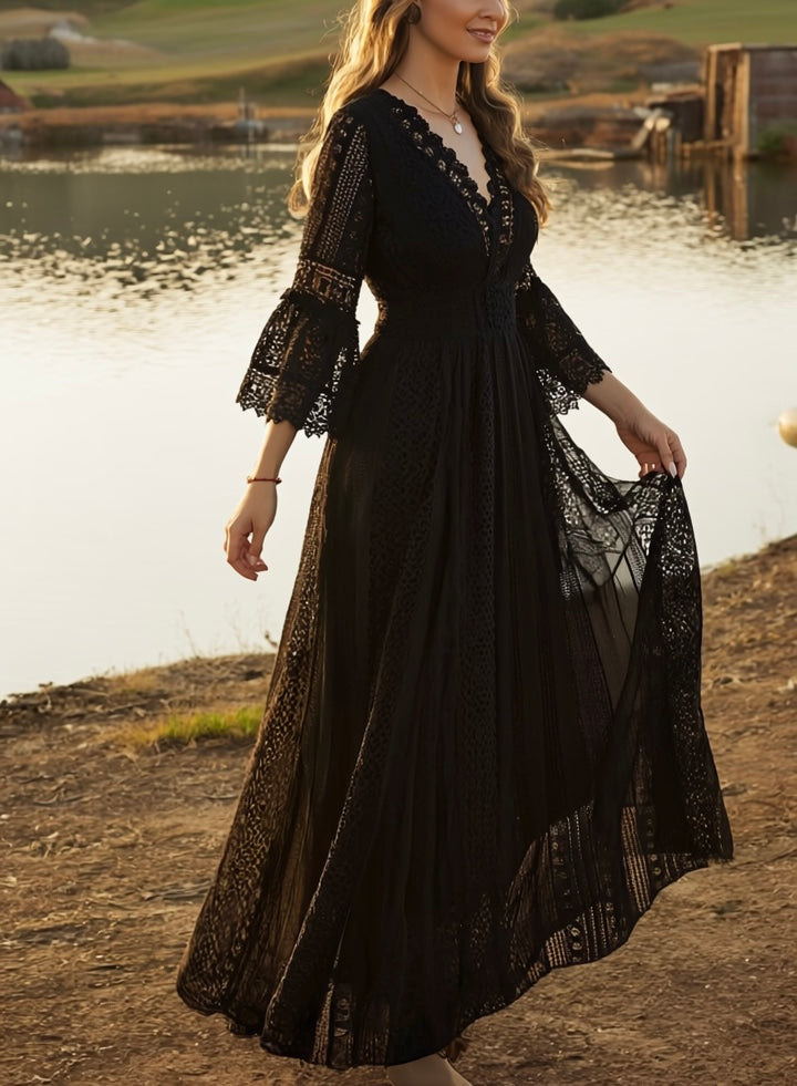 Sage Lace Dress